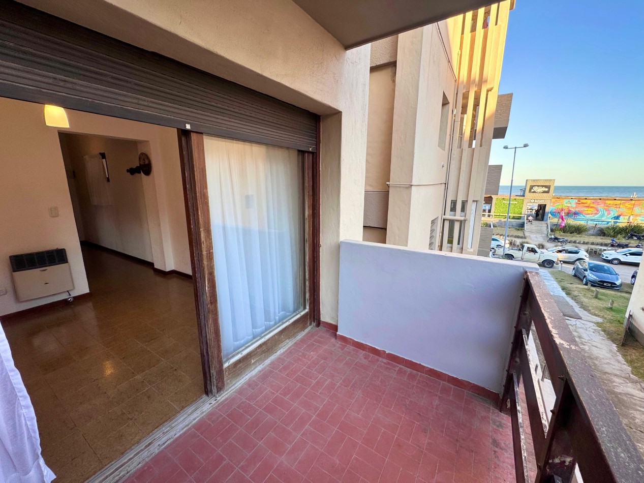 DEPARTAMENTO  2 AMBIENTES FRENTE AL MAR - PINAMAR