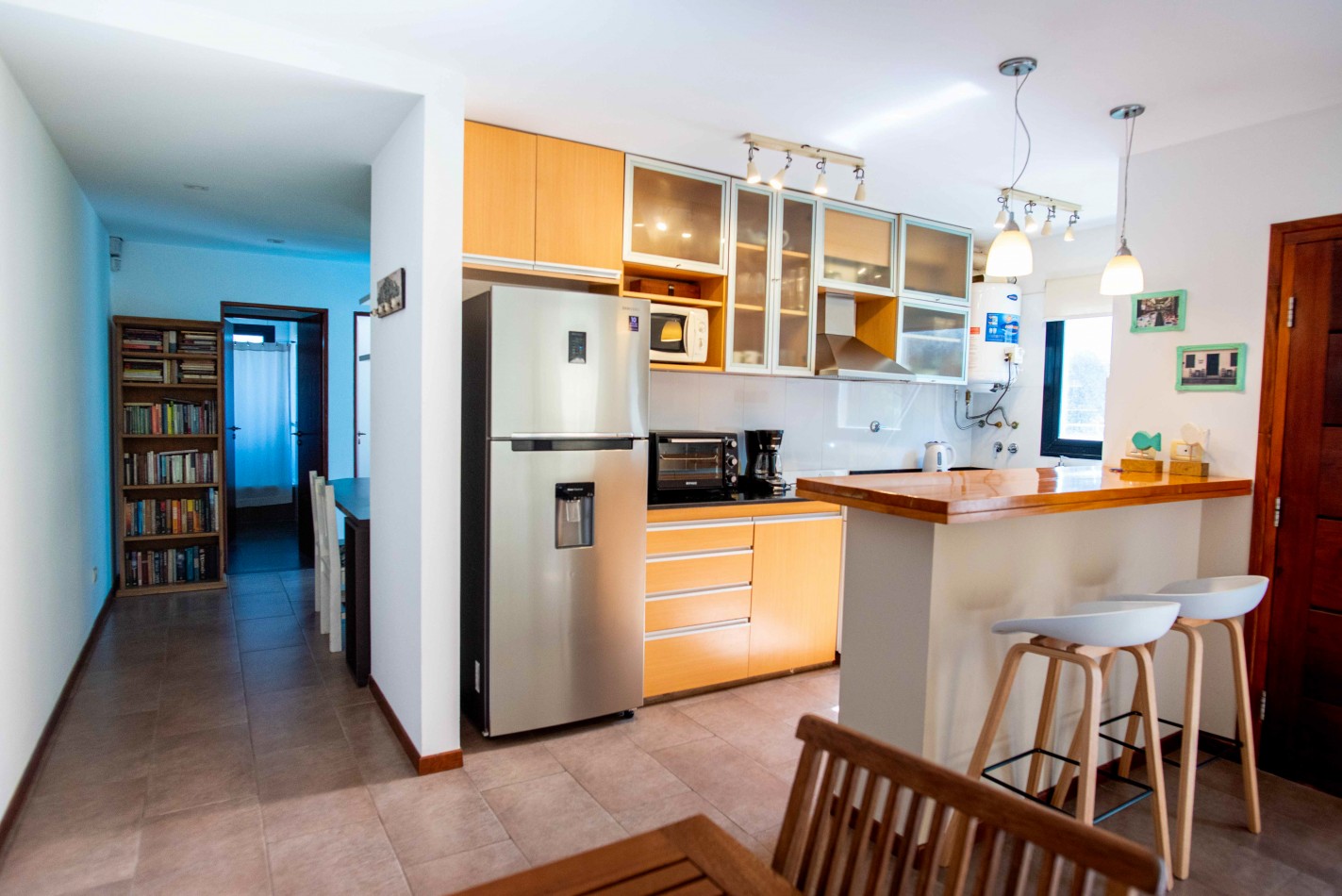 DEPARTAMENTO A 200 METROS DE LA PLAYA -MAR DE OSTENDE- PINAMAR - 3 AMB EN ALQUILER TEMPORAL