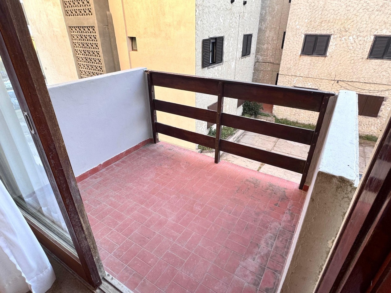 DEPARTAMENTO  2 AMBIENTES FRENTE AL MAR - ALQUILER ANUAL - PINAMAR